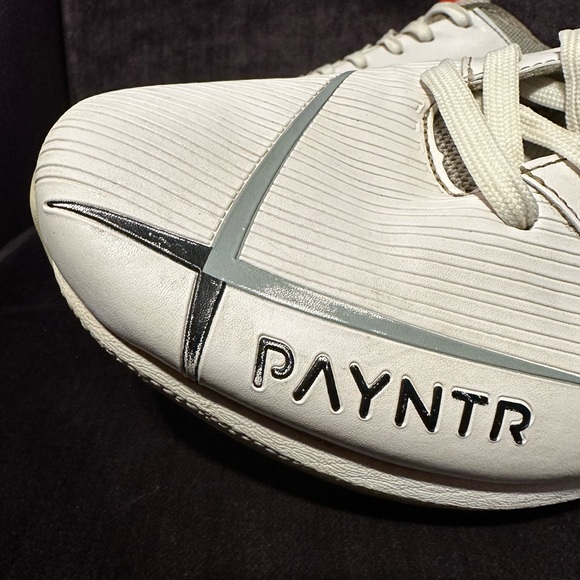 PAYNTR X-001 White Gray Spikeless Golf Shoes Sneakers Waterproof Men’s Size 12 - Picture 2 of 10